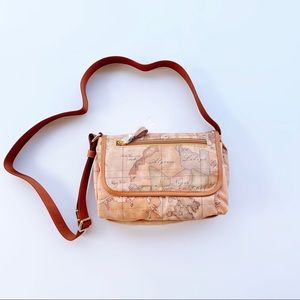 Alviero Martini 1A Classe Classic Geo Shoulder Bag